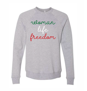 
                
                    Load image into Gallery viewer, Woman Life Freedom Sweatshirt
                
            